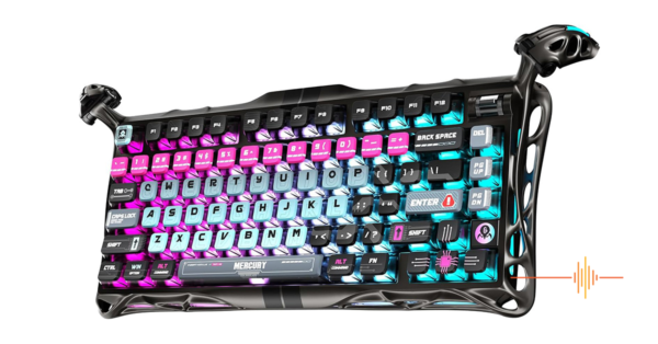 Gravastar Mercury V75 Pro Gaming Keyboard Review: Love it or hate it, it's anything but boring - Digital Reviews Network