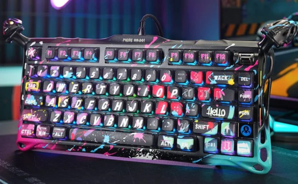 The GravaStar Mercury V75 Pro Gaming Keyboard Is Wild