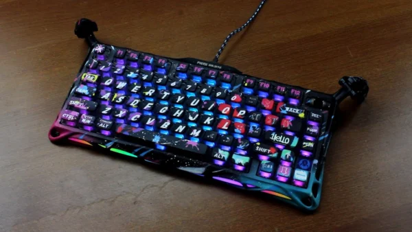 Gravastar Mercury V75 Pro Special Edition Neon Graffiti review (Gateron Magnetic Jade Hall effect)