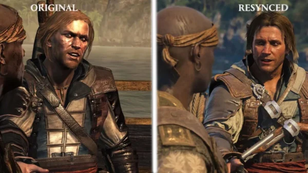 Assassin's Creed Black Flag Remake Comparison Screenshots