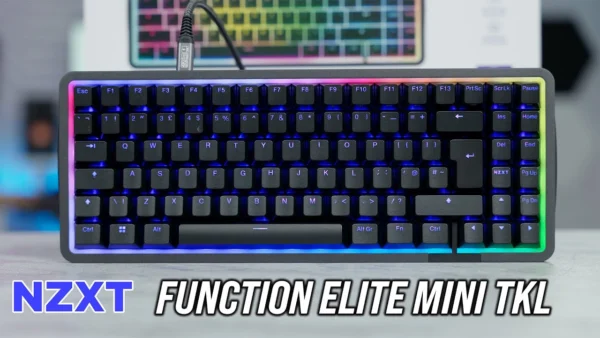 NZXT Function Elite Mini TKL - Premium pre-built keyboard