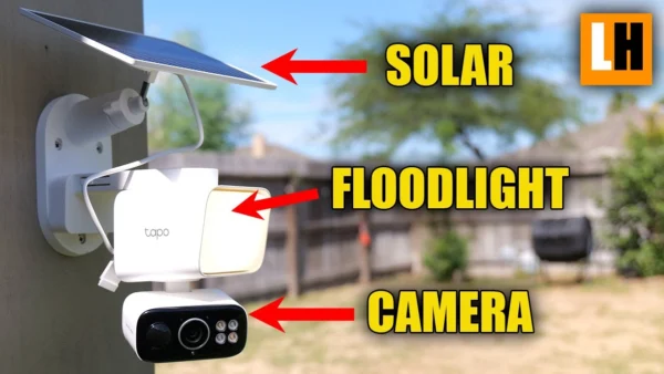 Tapo Solar Floodlight Camera C615F - It is BRIGHTER than I thought!