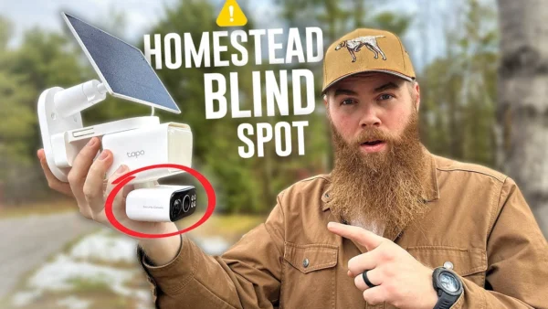 Can This Solar Camera Fix Our Homestead’s Biggest Security Problem? | Tapo C615F KIT Security Camera