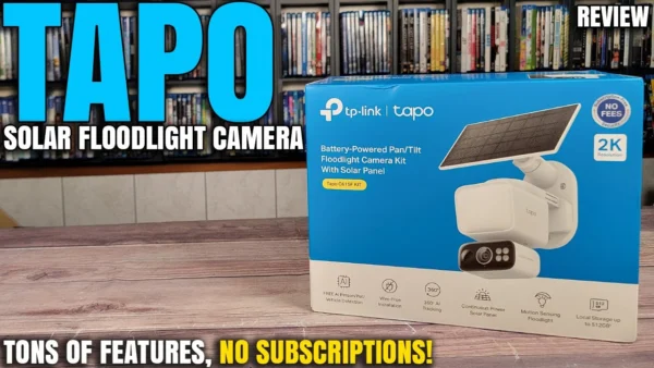 Tons Of Features, No Subscriptions! | Tapo C615F KIT Solar Floodlight Camera Review