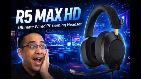 NEW Gaming Headset! RIG R5 MAX HD Unboxing & Review