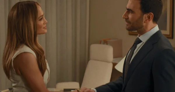 Office Romance review: Ted Lasso star teams up with Jennifer Lopez for fun Netflix romcom