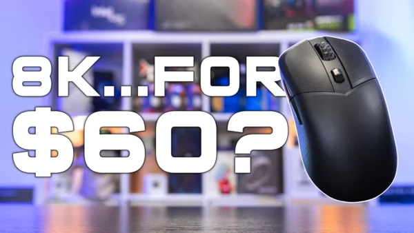 8K Wireless Mouse for $60… Worth It?! - MSI VERSA 300 WIRELESS 8K Mouse Review! [4K]