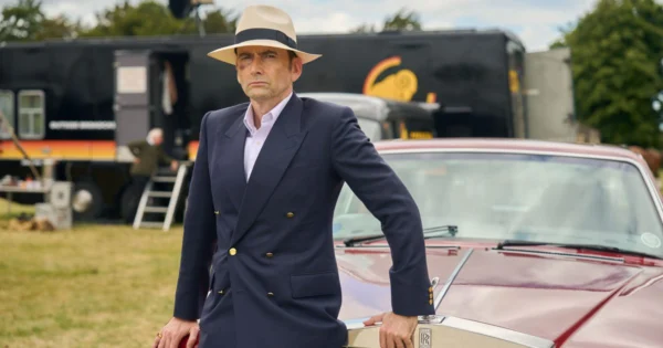 Rivals season 2 review: Wit, heart and relentless shagging as the residents of Rutshire return