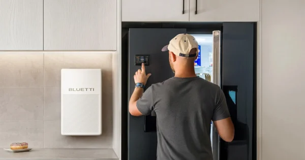 Surprisingly slim backup battery powers your fridge during hours-long outages