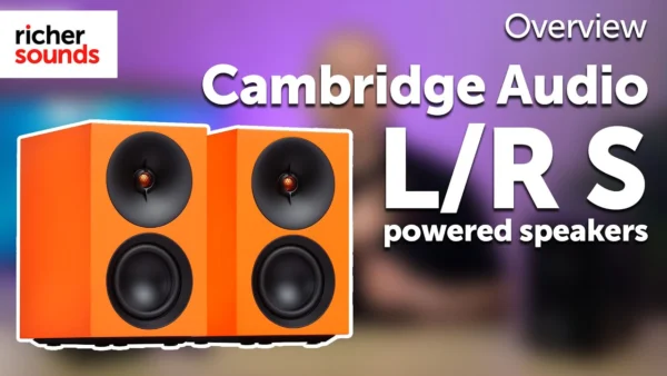 Small and Mighty | Cambridge Audio L/R S Powered Speakers | Richer Sounds