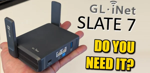 Gl.iNet Slate 7 WiFi 7 Travel Router Review - NAS Compares