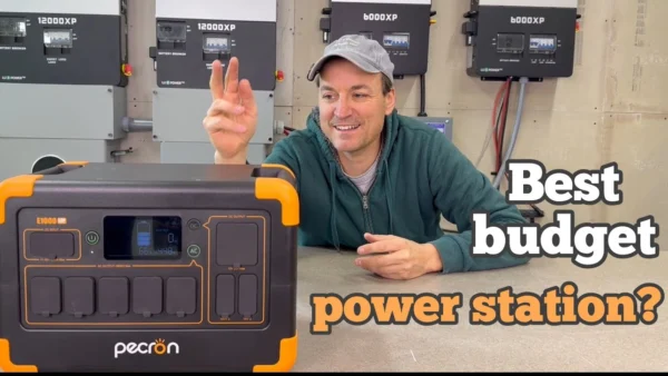 Pecron E1000LFP review and testing~ Max Power with ZOUPW 450W Solar Pane