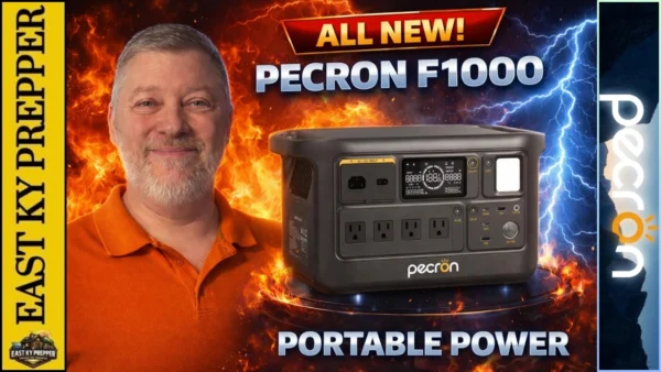 “A Smarter Way to Stay Powered” The Newly Released "PECRON F1000" Portable Power Station!