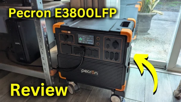 Pecron E3800LFP Unboxing + Initial Impressions