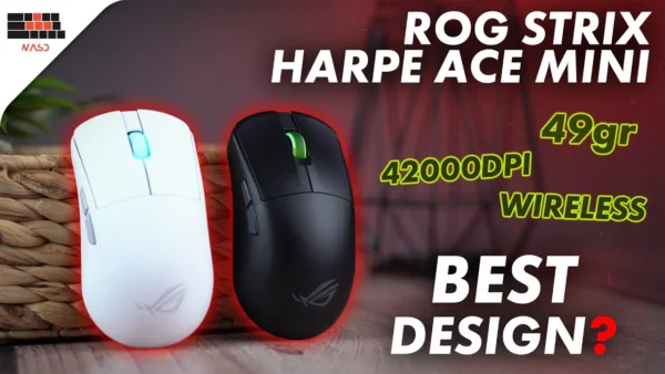 ROG Harpe Ace Mini Review -The lightweight mouse we have been WAITING FOR, or NOT??
