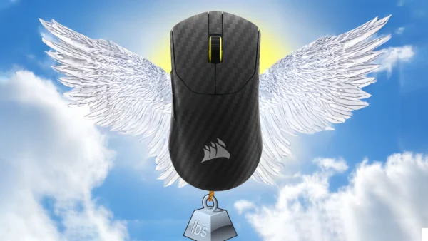 Corsair just made a gaming mouse out of ultra light and strong carbon fiber, but it's 20g heavier than before