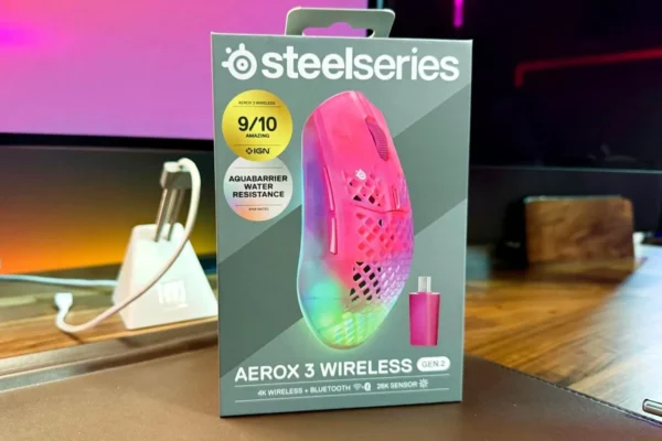 SteelSeries Aerox 3 Wireless Gen 2 REVIEW Lightweight 4K Wireless Gaming Mouse - MacSources