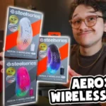NEW SteelSeries Aerox 3 Wireless Gen 2 Unboxing & QCK Heavy Mousepad!