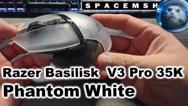Razer Basilisk V3 Pro 35K - Phantom White Unboxing & Overview