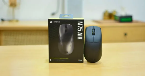 The Corsair M75 Air is a simple and lightweight gaming mouse with just one problem