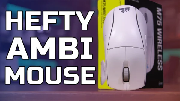 Corsair M75 Wireless Review - Premium Ambidextrous Gaming Mouse
