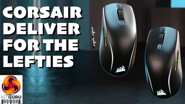 Corsair M75 Wireless Mouse - ambidextrous delight