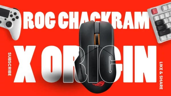 ROG Chakram X Origin Review - The Ultimate Customizable Gaming Mouse?!