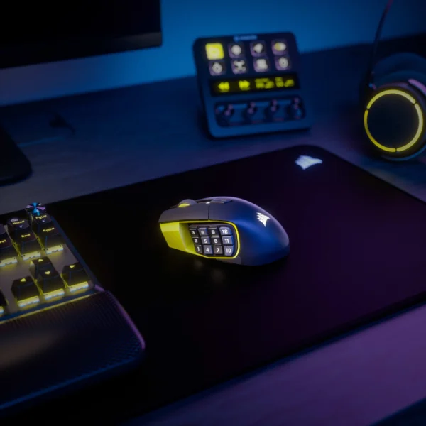 Corsair SCIMITAR ELITE WIRELESS SE MMO Gaming Mouse Review - digitalchumps