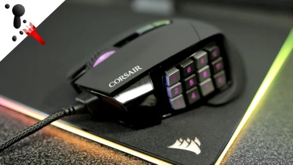 Corsair Scimitar RGB Review (MOBA/MMO mouse)