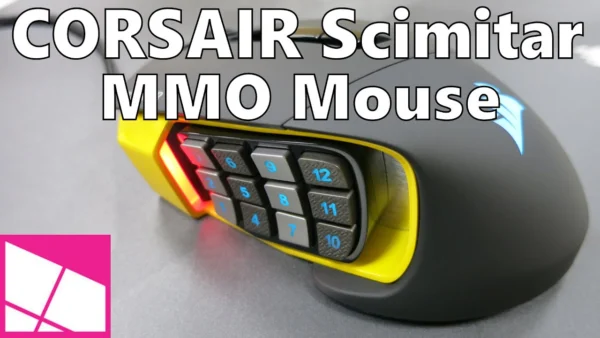 Corsair Scimitar MMO Gaming Mouse review