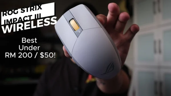 Tech I Actually Use : ROG Strix Impact III Wireless