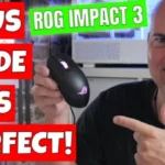 ASUS ROG Strix Impact III Hot Swappable Lightweight RGB Gaming Mouse