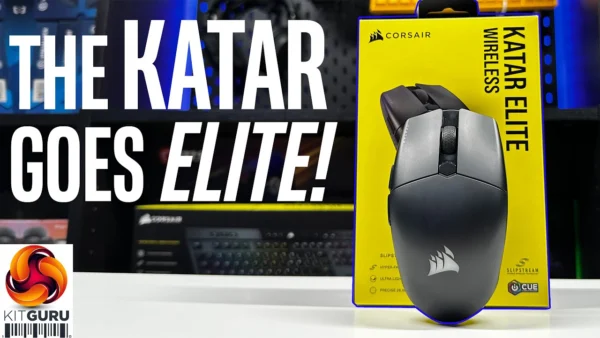 Corsair Katar Elite Wireless - a lightweight contender