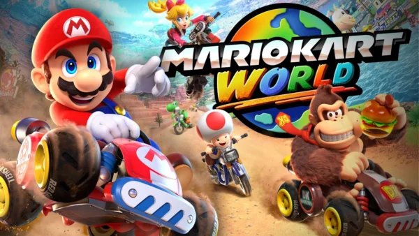 Mario Kart World is really cool and I love it.