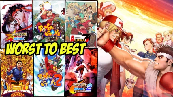 Ranking The Capcom Fighting Collection 2 Games WORST TO BEST! (All 8 Games!)