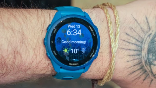 I found a secret setting on the Garmin Forerunner 170 and it’s kind of cute