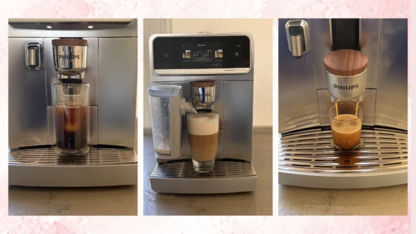 This coffee machine is like a mini café for your kitchen - it's a barista's dream