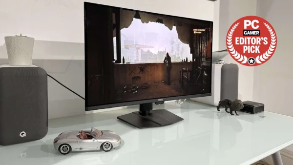 MSI's latest gaming monitor has the art of OLED very nearly perfected