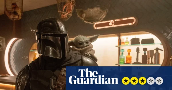 Star Wars: The Mandalorian and Grogu review – helmeted hero tangles with hateful Hutts in decent feature outing