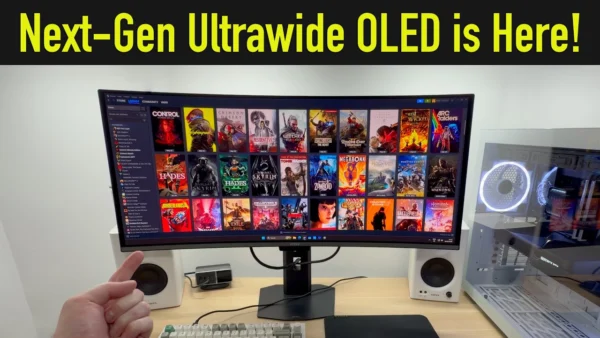 I tried the new Ultrawide 360Hz MSI OLED gaming monitor [MSI MPG 341CQR X36 Review]