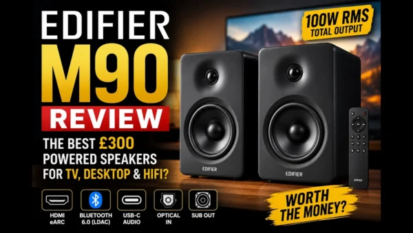 Edifier M90 Review: The Best £300 Powered Speakers for TV, Desktop & HiFi?