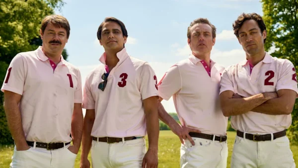 Benny Hill meets Succession: Rivals is the most OTT fun you’ll have this year