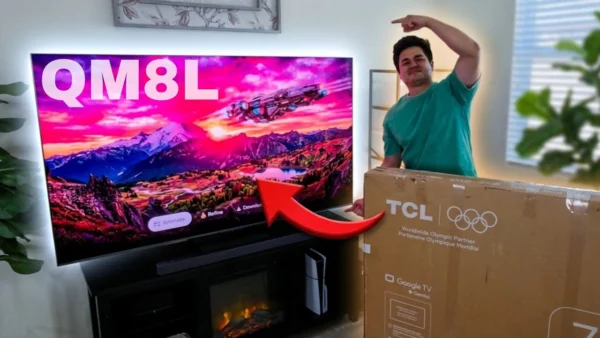TCL QM8L SQD-MINI LED TV Unboxing & Impressions!