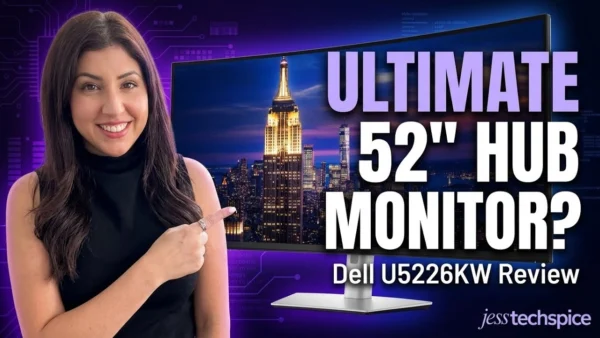 The Ultimate 6K Workspace: Dell U5226KW 52" Hub Monitor Tested