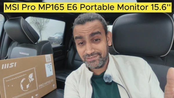 MSI Portable Monitor Unboxing Worth It? #MSI #PortableMonitor
