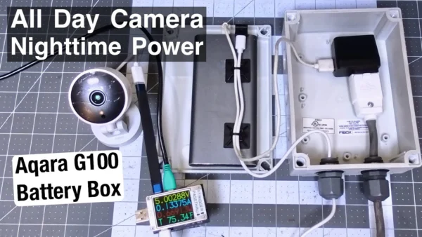 24/7 Power from Night-Only Lighting Circuit: Aqara G100 Outdoor Camera