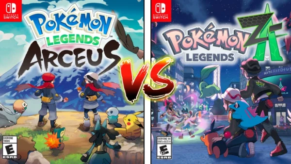 I Played Pokémon Legends Arceus and Z-A and One Is Clearly Better