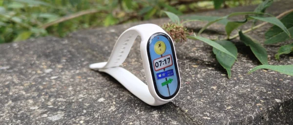 This fitness tracker has a high-quality ceramic finish, even though it costs less than the cheapest Fitbit