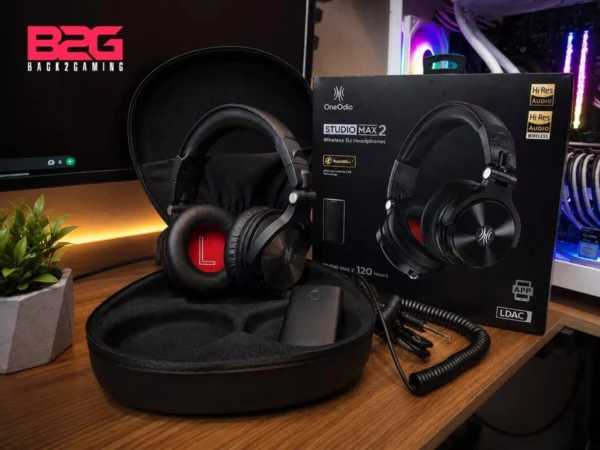 OneOdio Studio Max 2 Ultra-low Latency DJ Headphones Tuned by KSHMR Review
