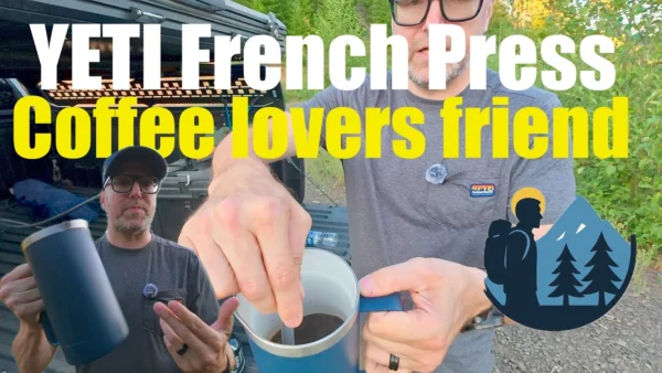 YETI French Press | You need this #camping